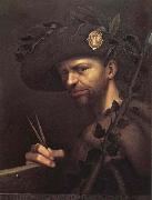 Giovanni Paolo Lomazzo Self-Portrait as Abbot of the Accademiglia china oil painting reproduction